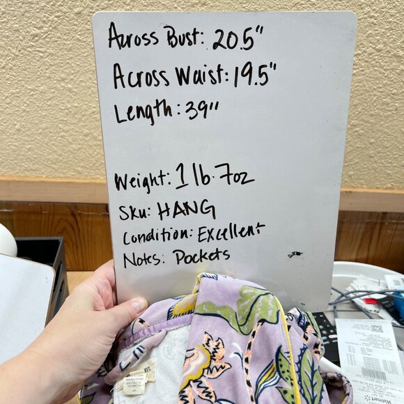 World Market Floral Kimono Robe Cozy Soft Lilac Purple One Size - Picture 12 of 12